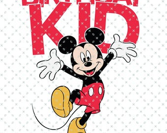 Cumpleaños de niño (Png), Cumpleaños de Mickey Mouse (Png), Fiesta de cumpleaños de ratón (Png), Reino mágico (Png), Mágico y fabuloso (Png), Descarga digital