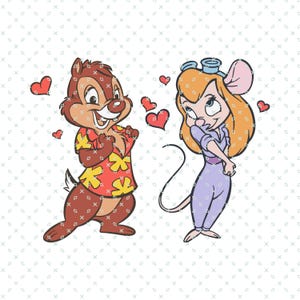 Chip and Dale, Chip N Dale Gadget Hackwrench, Chip Dale Family Vacation, Chip and Dale Gadget Hakwrench Shirts, Chip N Dale, Multiple Files