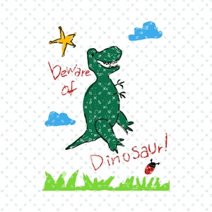 Beware of Dinosaur, Toy Story Rex, Rex Png, Dinosaur Rex Png, Rex Sublimation, Toy Story Png, Rex Sublimation, Rex Shirt Png, Digital File