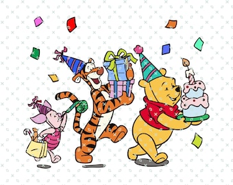 Winnie Puuh in meiner Geburtstagsära, Pooh Geburtstag, Winnie Geburtstagsparty, Winnie Puuh und Freunde, Geburtstagsfeier, magische Schlossreise