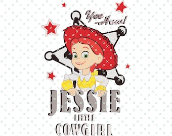 Toy Story Jessie Little Cowgirl, Retro Toy Story Jessie and Bullseye Let's Go Girls Png, Long Live Cowgirls Png, Toy Story Png, Cowboy Girls