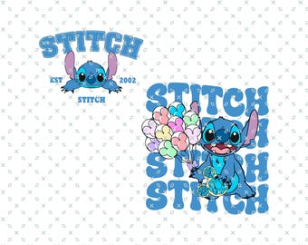 Stitch Is My Spirit Animal, Two Sided Stitch Svg Bundle, Magic Kingdom Stitch Png, Magic Kingdom 2025 Vacation, Family Trip, Magic Kingdom