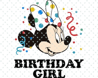 Birthday Minnie Png, Birthday Girl Png, Family Vacation, Family Trip Png, Magical Kingdom, Birthday Squad, Family Matching Birthday Png