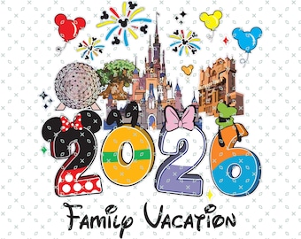 Family Matching Png, Family Vacation 2026, Mouse and Friend Squad, Vacay Mode Png, Magical Kingdom 2026 Shirt Design, Best Day Ever Castle