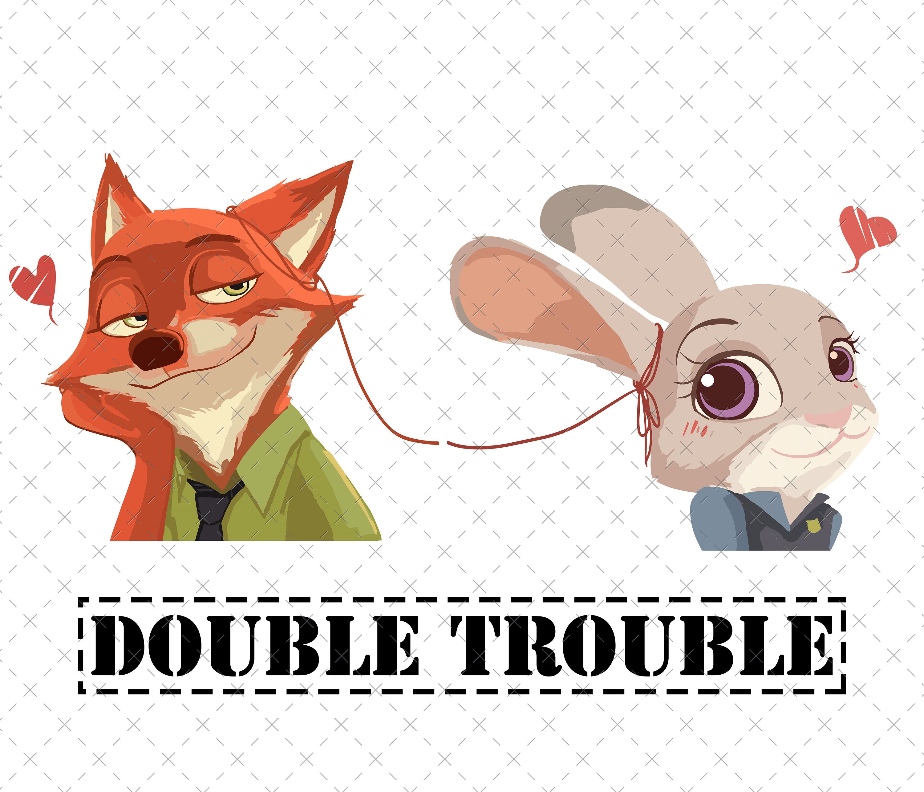 Zootopia SVG Bundle, Judy and Nick, Family Vacation (SVG & PNG) - Etsy