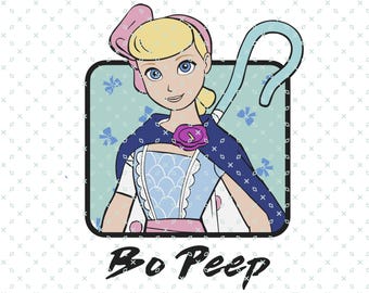 Toy Story Bo Peep Svg, Bo Peep Png Svg, Family Squad Svg, Friend Squad Svg, Vacay Mode Svg, Magical Kingdom Svg, digitaal bestand Svg Png