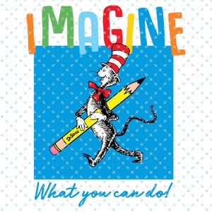 Dr. Seuss Est. 1904 Png, Dr Seuss Png, Imagine What You Can Do Png, Read Across America Day, Teacher Shirt, Kids Png, Retro Dr. Suess Day
