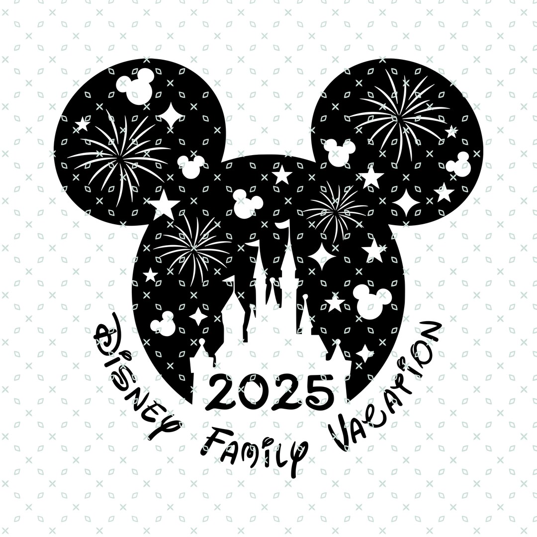 ☆DISNEY☆ミッキー＆ミニー☆デコパージュ☆額装☆3Dモノクロ【送料込み】 ミッキーとミニーの耳 PNG、マウス家族旅行 2025、家族旅行 2025 PNG