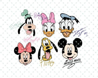 Retro Mickey & Company, Comfort Colors Mickey Friends, Family Vacation Png, Family Trip Png, Vacay Mode Png, Magic Kingdom Png, Mickey Png