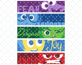 Inside Out, Inside Out Characters Svg Png, Inside Out Svg, Inside Out Sublimation, Bingbong Svg,  Digital File, Instant Download