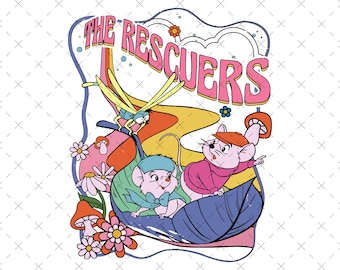 The Rescuers 1977, Vintage 90s Bernard Bianca Mouse Leaf Boat Shirt, Funny The Rescuers Tee, Family Vacation 2024 Trip, Animal Kingdom