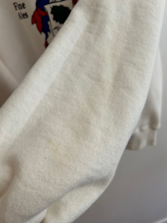 VINTAGE sweatshirt Ireland white 90's pullover Ir… - image 8