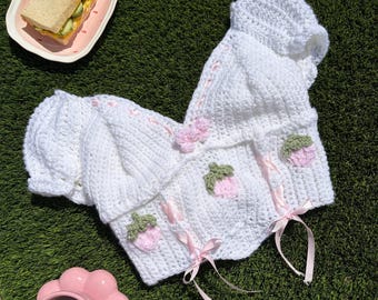 Strawberry Corset Top