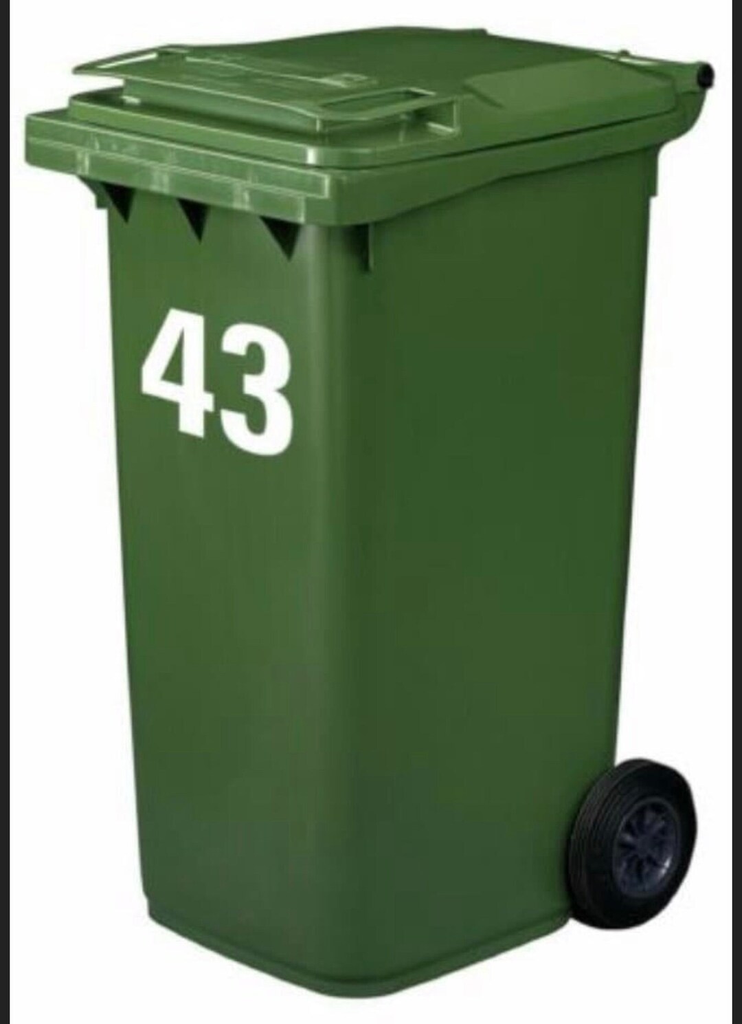 Wheelie Bin Numbers Bin Stickers Wheelie Bin Stickers Etsy