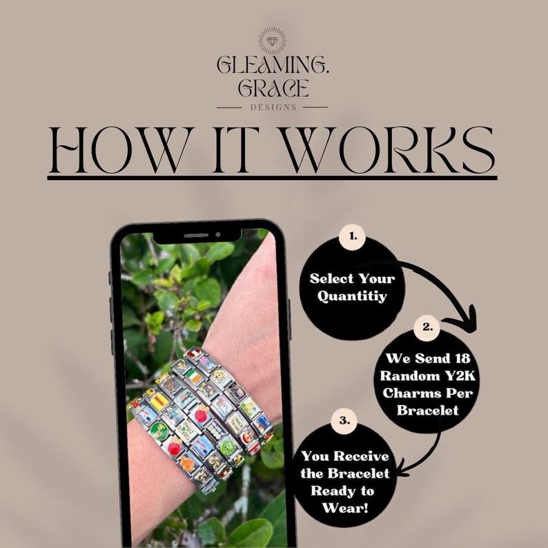 Italian Charms Bracelets, Mystery Italian Charm Bracelets Vintage