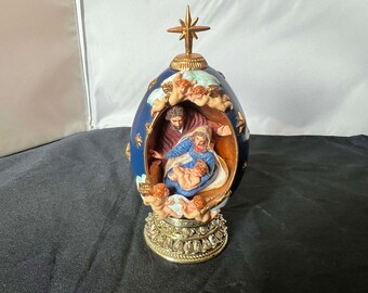 The Nativity Egg House of Faberge