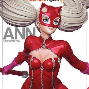 Ann Takamaki - Persona 5 - 3D Printed Resin Figure Garage Kit