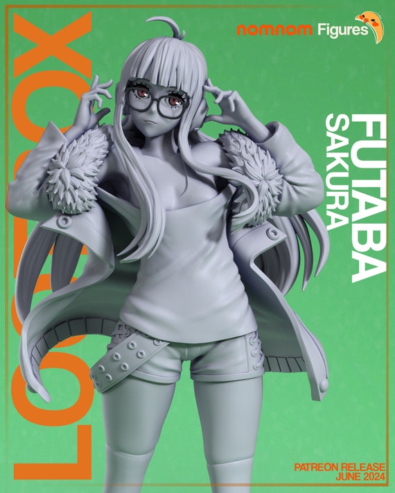 Futaba Sakura - Persona 5 - 12K 3D Printed Resin Figure