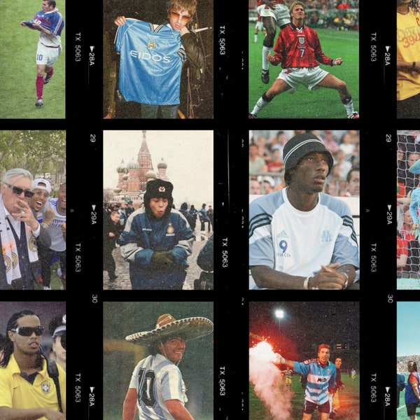120+ Vintage and legendary Football / Soccer Images, funny as posters or background, Retro, Ronaldinho, Maradona, Ronaldo