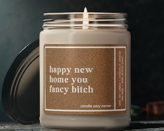 Funny Housewarming Candle Gift New Apartment Gift Moving Gift Box House Warming Funny Candles New Home Candle