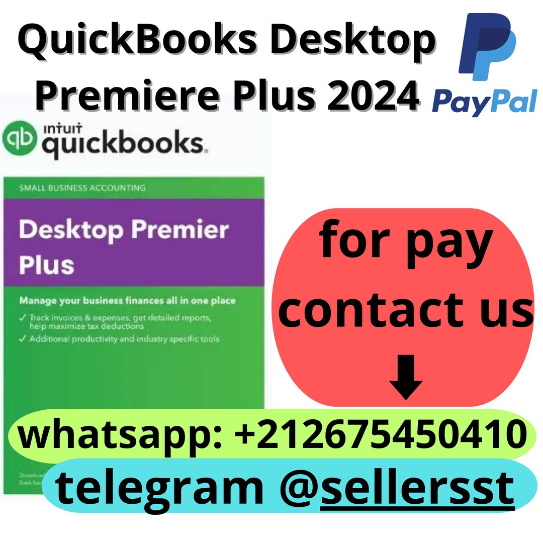 QB Desktop Pro 2024 Etsy