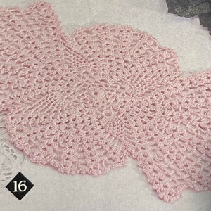 Vintage Crochet Pattern Evening Twilight Doily Table Cloth Lace PDF Instant Digital Download Decor Retro 8.5" by 12" inches