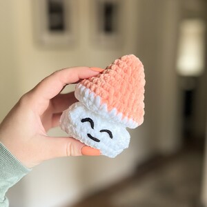 Mushroom Pop-It, Mushroom Fidget Toy, Crochet Mushroom, Crochet Fidget Toys, Mushroom Plushie, Desk Buddy