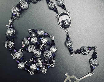 Papa V ~ Ghost Rosary ~ Roses