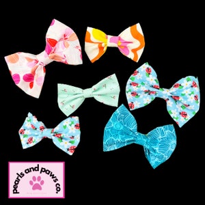 The Bow Tie Collection, Dog Bow Ties, Dog Slip Over the Collar Bow Tie, Dog Accessories, , Cat Bow Ties, Slip on Bow Ties Dog and Cat