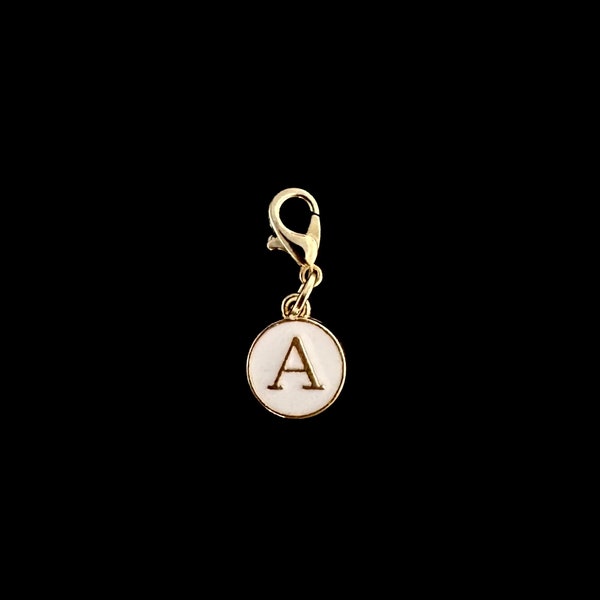 Mini Letter Charms for Necklace or Collar, Dog Jewelry, Dog charm, Dog Accessories, Dog Collar Charm Jewelry, Hanging Charm, Dog Initial Tag
