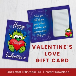 Tarjetas de Amor para San Valentin | 5 tarjetas con mensaje de amistad | PDF Imprimible para celebrar el día del amor y la amistad
