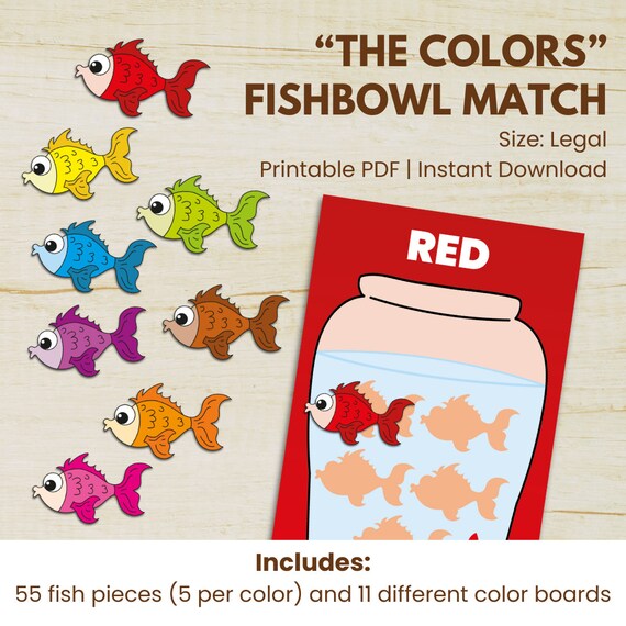 Gioco didattico per bambini, Raggruppa per colore in inglese