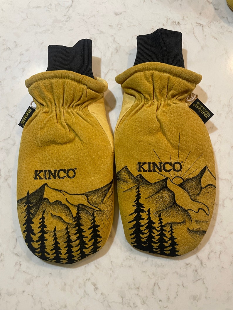 Custom Kinco ski gloves/mitts image 4