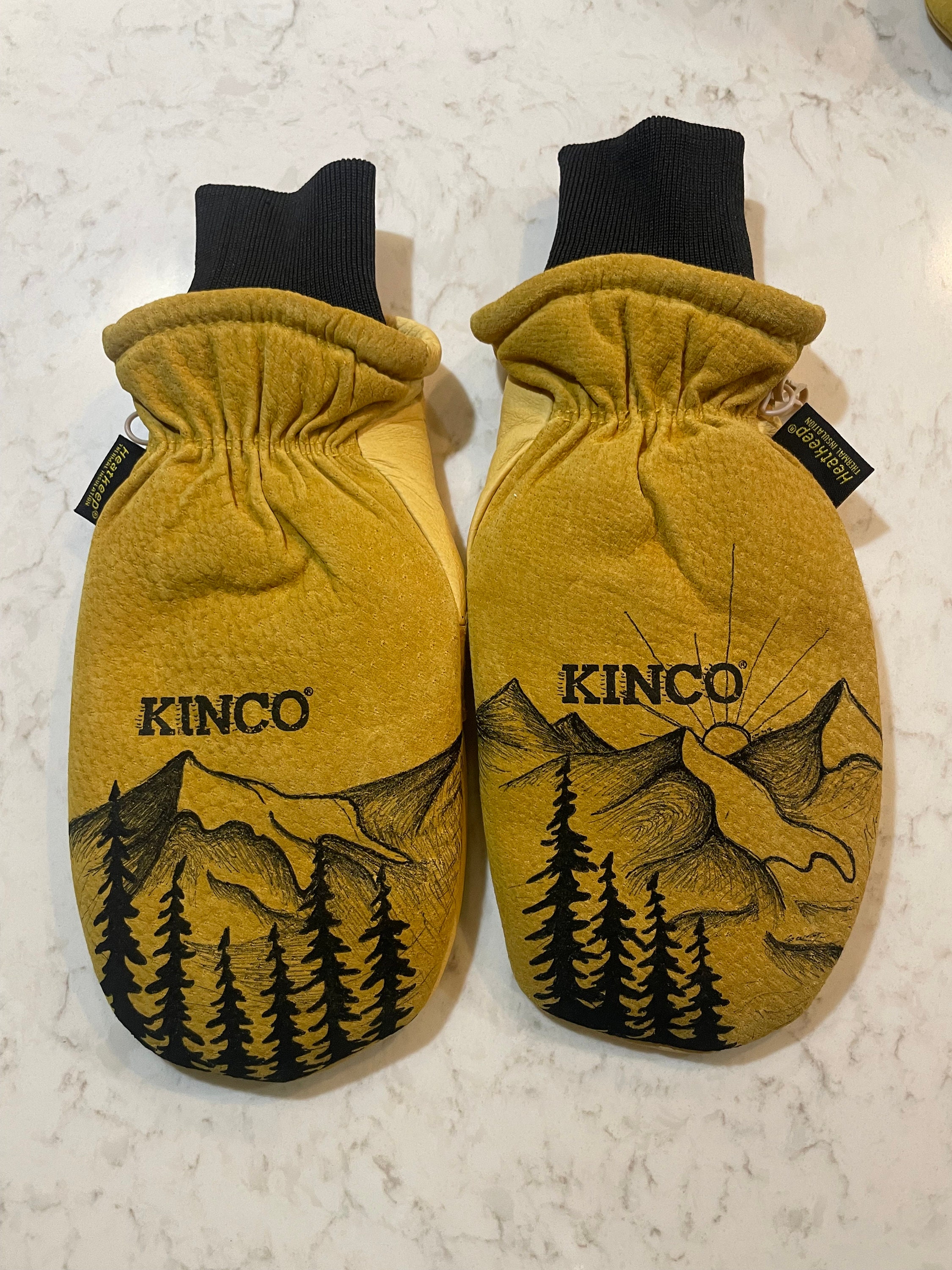 Custom Kinco Ski Gloves/mitts Etsy