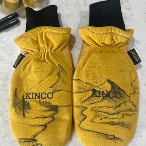 Custom Kinco ski gloves/mitts image 1