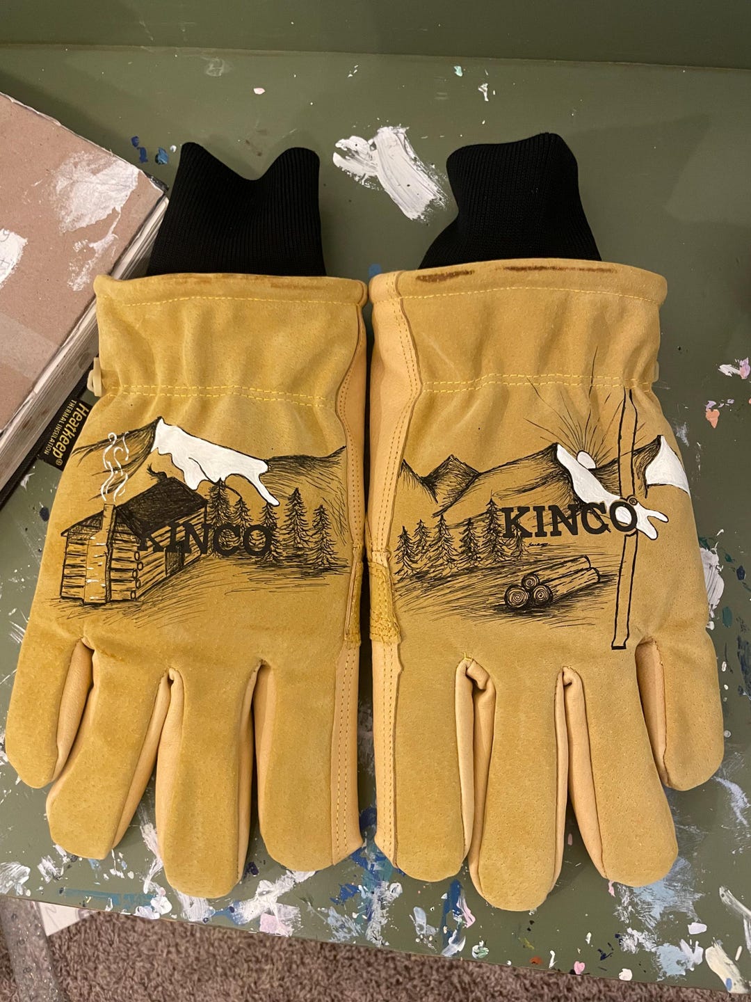 Kinco Ski Gloves Smith Kinco Gloves Leather Smith Kinco Mittens