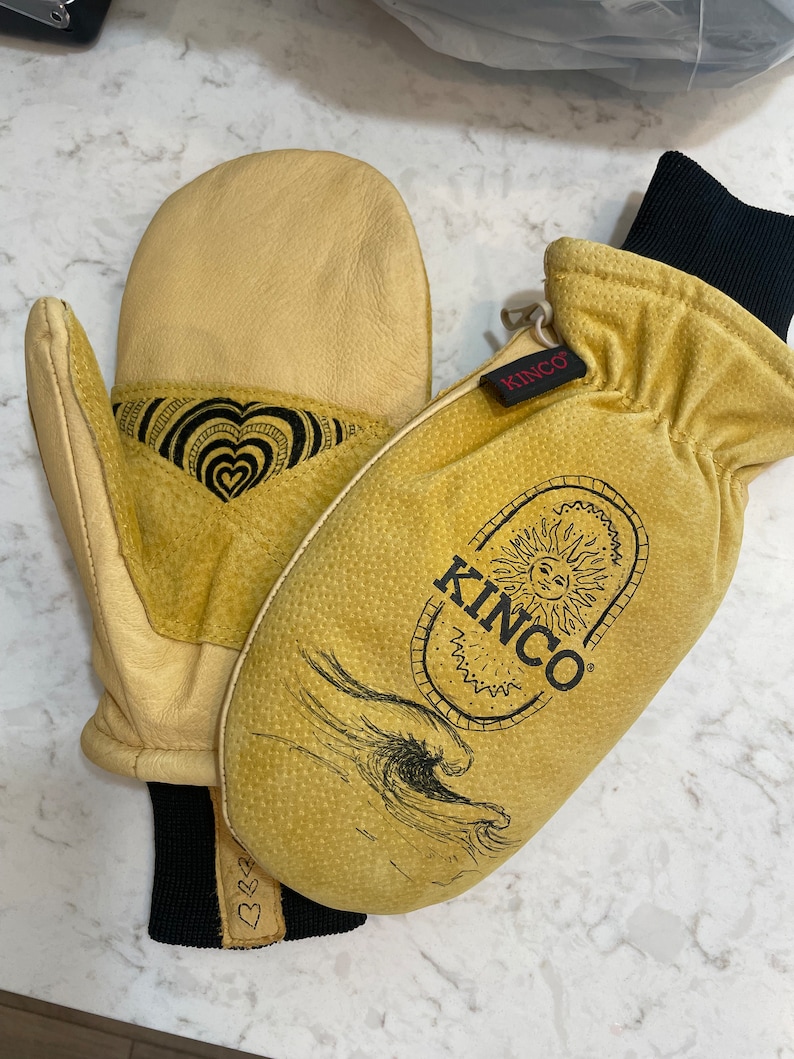 Custom Kinco Ski Gloves/mitts Etsy