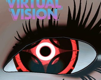 Círculo de ojos animados de VRChat bloqueado para uso personal y comercial