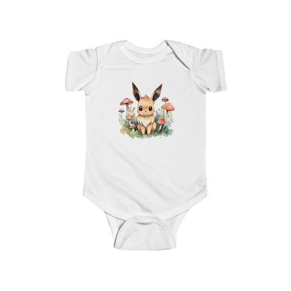Cottagecore Evee Poke-mon Infant Bodysuit | Babyshower Gift | Trendy Baby Clothes