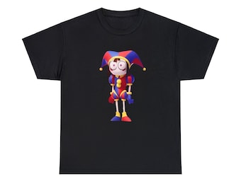 Pomni- Digital Circus Unisex Heavy Cotton Tee