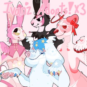 Ivan&#39;s (Sanrio-inspired) Character Adopts!! (READ DESC.!!)