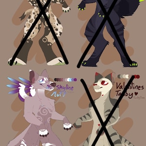 Random Species adoptables 2 (READ DESC.)