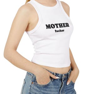 Racer Tank Top, Dua Lipa Inspired, Women's Sleeveless Shirt, Concert Apparel, Summer Fashion, Music Lover Gift