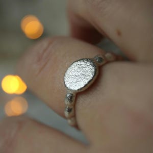 Medieval Ring Artifact | Recycled Sterling Silver | Archeological Replica Jewellery