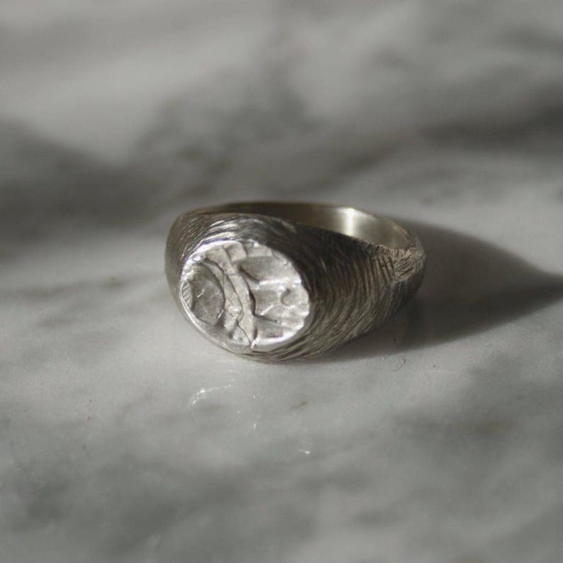 Silver Signet Ring main image 0