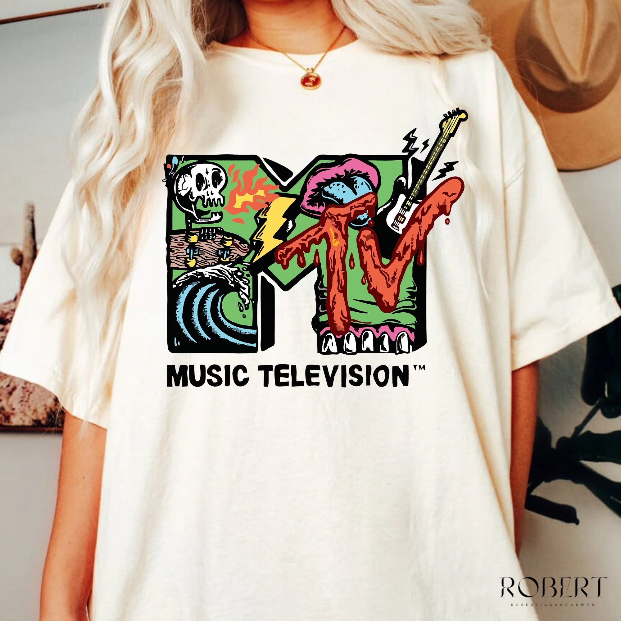 90s Mtv Shirt - Etsy