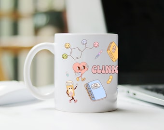 Clinical Research 11oz Mug, CoordinatorCoco & Friends Design