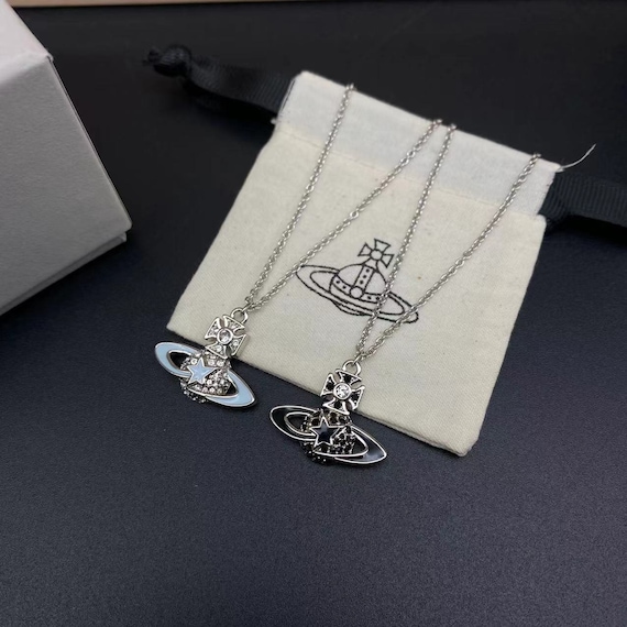 Vivienne westwood necklace paperclip deals