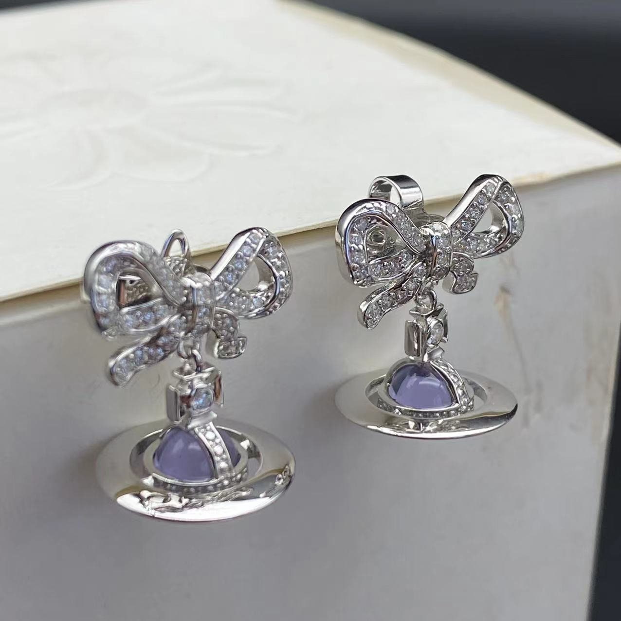 vivienne westwood OCTAVIE EARRINGS SV925（Vivienne Westwood