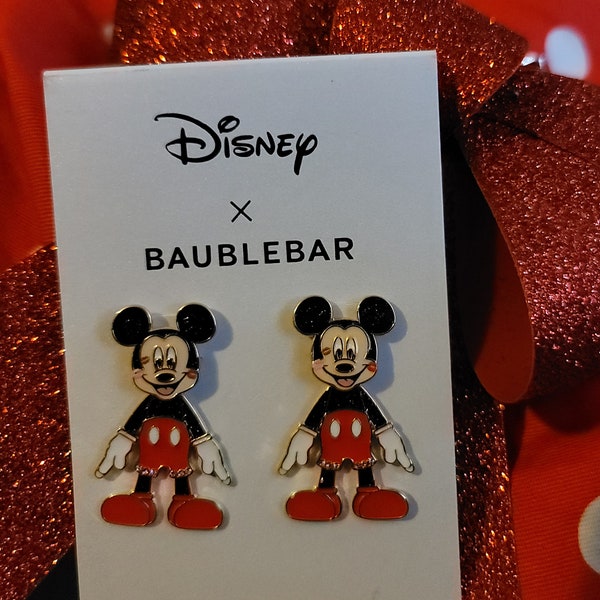 Baublebar Heart Mickey Earrings